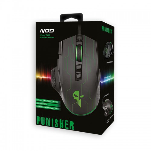NOD PUNISHER Gaming Mouse RGB LED