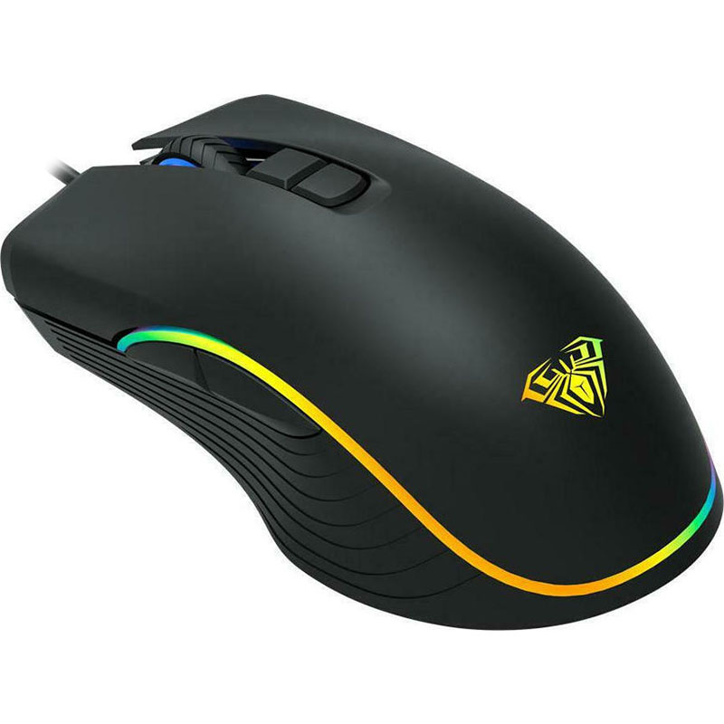 AULA F806 RGB Wired USB (Black)