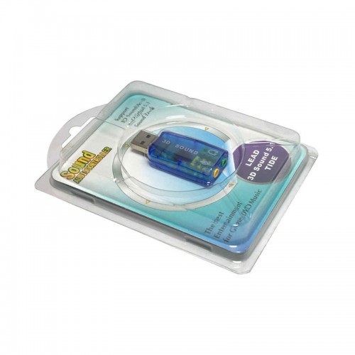 USB Κάρτα Ήχου 5.1 (Μπλε)