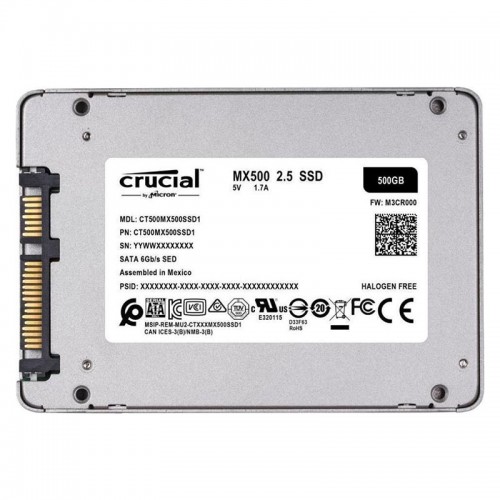 Crucial MX500 500GB 2,5" SATA3