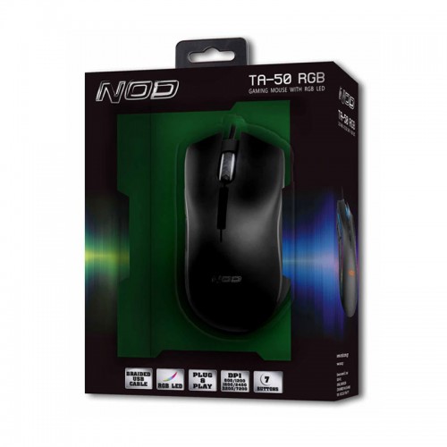 NOD TA-50 RGB Wired Gaming Mouse